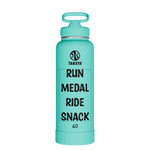 Actives Water Bottle With Straw Lid - customized