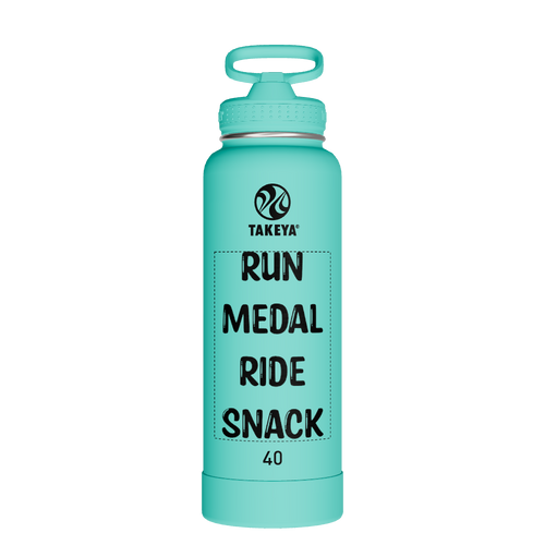 Actives Water Bottle With Straw Lid - customized