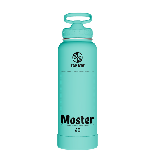 Actives Water Bottle With Straw Lid - customized
