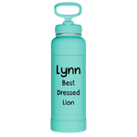 Actives Water Bottle With Straw Lid - customized