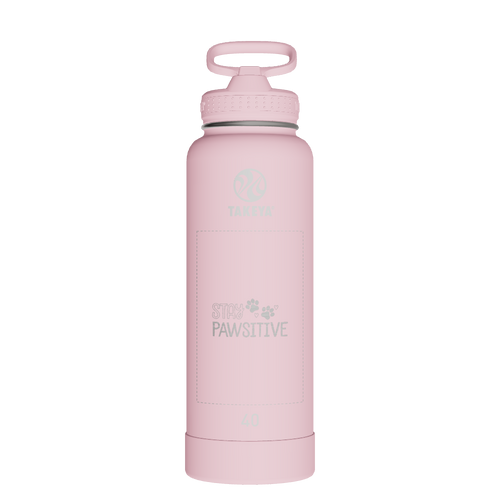Actives Water Bottle With Straw Lid - customized