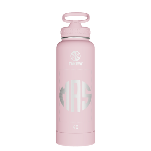 Actives Water Bottle With Straw Lid - customized