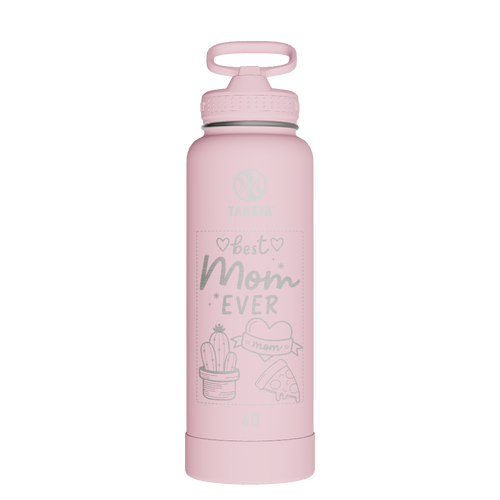 Actives Water Bottle With Straw Lid - customized
