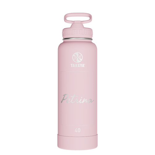 Actives Water Bottle With Straw Lid - customized