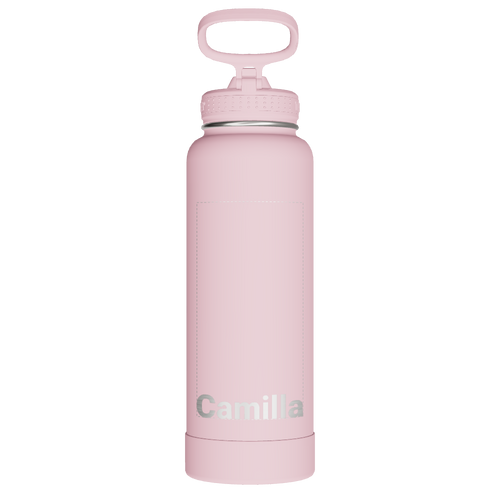 Actives Water Bottle With Straw Lid - customized