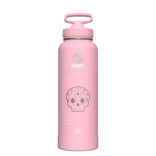 Actives Water Bottle With Straw Lid - customized