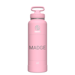 Actives Water Bottle With Straw Lid - customized