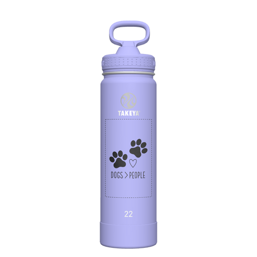 Actives Water Bottle With Straw Lid - customized