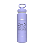 Actives Water Bottle With Straw Lid - customized