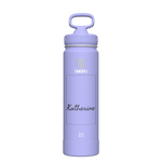 Actives Water Bottle With Straw Lid - customized