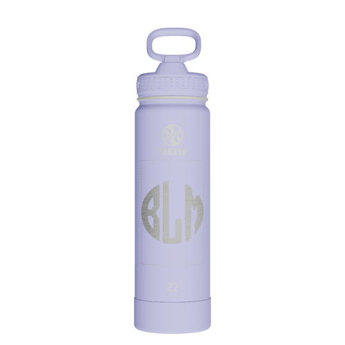 Actives Water Bottle With Straw Lid - customized