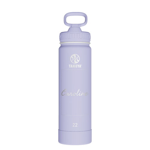 Actives Water Bottle With Straw Lid - customized