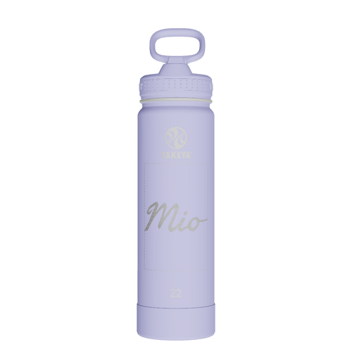 Actives Water Bottle With Straw Lid - customized