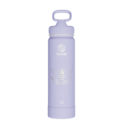 Actives Water Bottle With Straw Lid - customized