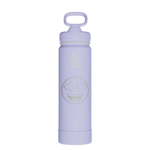 Actives Water Bottle With Straw Lid - customized