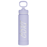 Actives Water Bottle With Straw Lid - customized