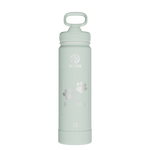 Actives Water Bottle With Straw Lid - customized