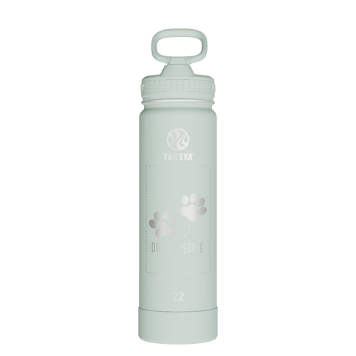 Actives Water Bottle With Straw Lid - customized