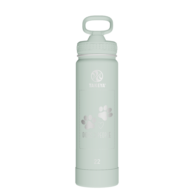 Actives Water Bottle With Straw Lid - customized