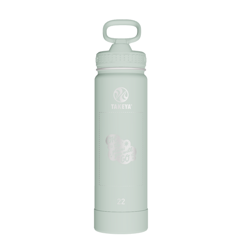 Actives Water Bottle With Straw Lid - customized