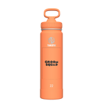 Actives Water Bottle With Straw Lid - customized