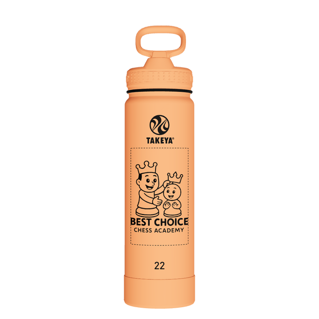 Actives Water Bottle With Straw Lid - customized