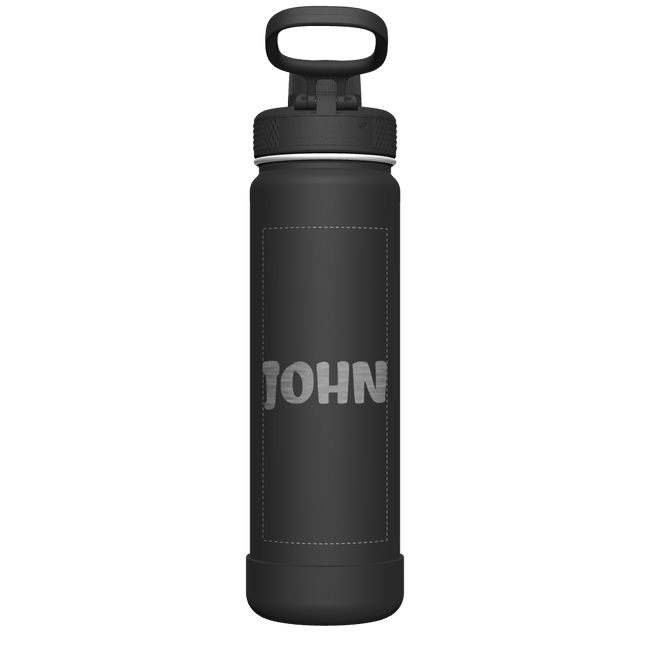 Sport Water Bottle With Spout Lid - customized