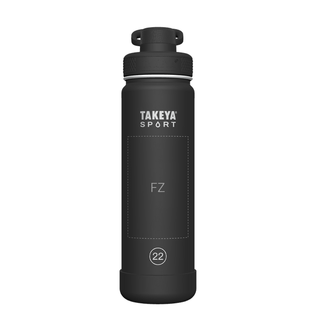 Sport Water Bottle With Spout Lid - customized