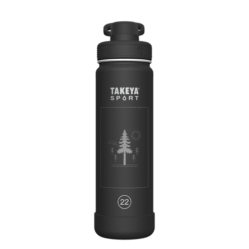 Sport Water Bottle With Spout Lid - customized