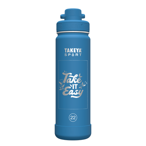 Sport Water Bottle With Spout Lid - customized