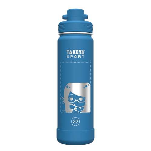 Sport Water Bottle With Spout Lid - customized