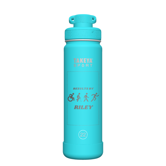 Sport Water Bottle With Spout Lid - customized