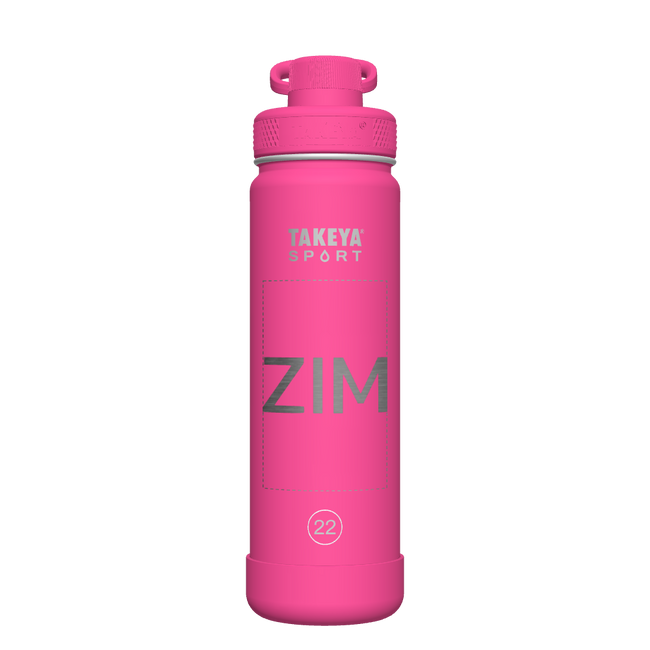 Sport Water Bottle With Spout Lid - customized