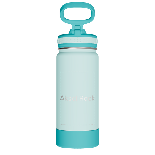 Actives Kids Water Bottle With Straw Lid - customized