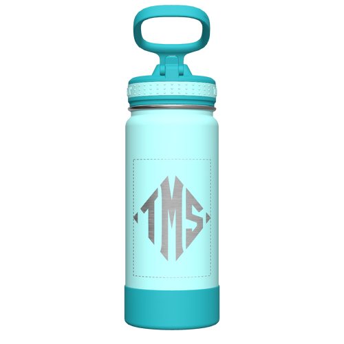 Actives Kids Water Bottle With Straw Lid - customized