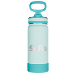 Actives Kids Water Bottle With Straw Lid - customized