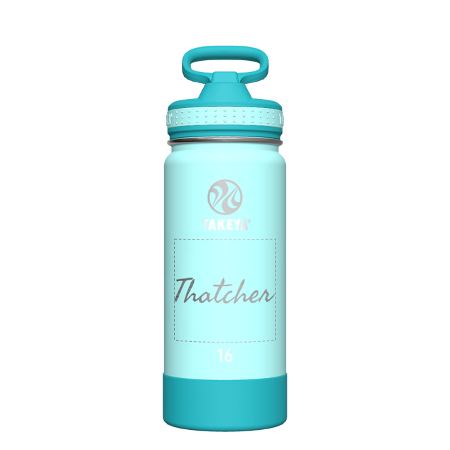 Actives Kids Water Bottle With Straw Lid - customized