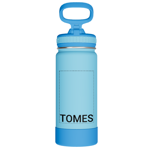 Actives Kids Water Bottle With Straw Lid - customized