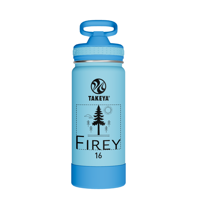 Actives Kids Water Bottle With Straw Lid - customized