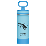 Actives Kids Water Bottle With Straw Lid - customized
