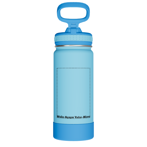 Actives Kids Water Bottle With Straw Lid - customized