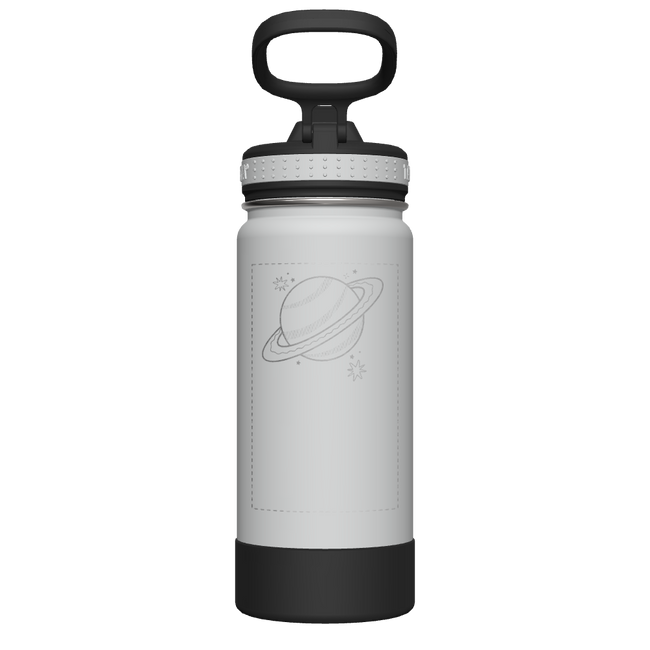 Actives Kids Water Bottle With Straw Lid - customized