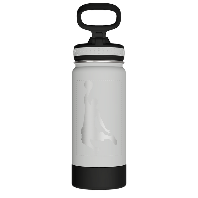 Actives Kids Water Bottle With Straw Lid - customized