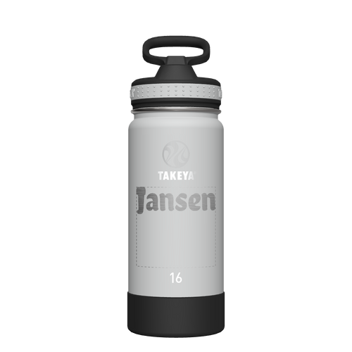 Actives Kids Water Bottle With Straw Lid - customized