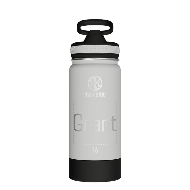 Actives Kids Water Bottle With Straw Lid - customized