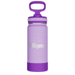 Actives Kids Water Bottle With Straw Lid - customized