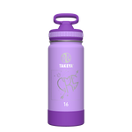 Actives Kids Water Bottle With Straw Lid - customized