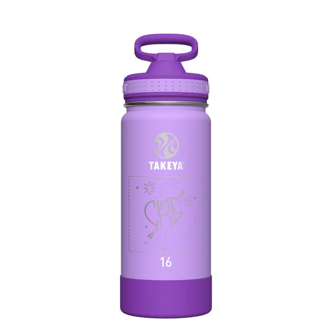 Actives Kids Water Bottle With Straw Lid - customized