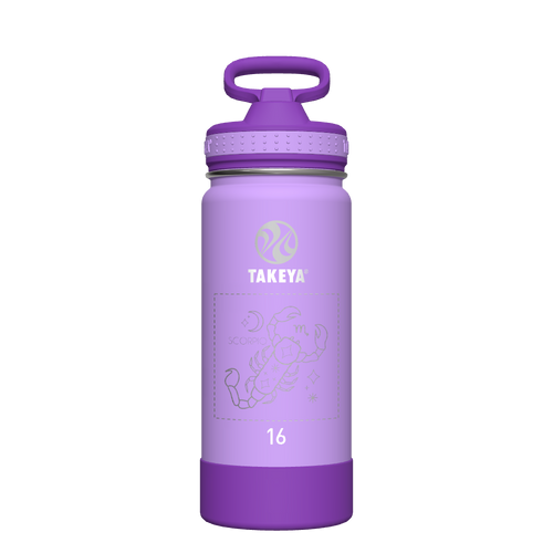 Actives Kids Water Bottle With Straw Lid - customized