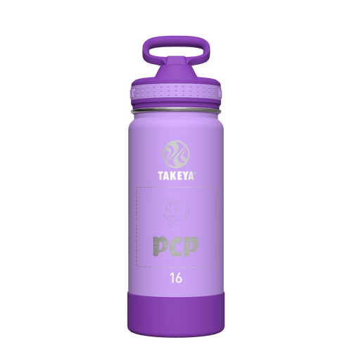Actives Kids Water Bottle With Straw Lid - customized